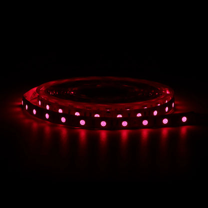 940nm-DC12V Red & Infrared Rigid LED Strip-SMD2835/SMD5050, 30/60/120/240 LEDs/m, 5/50/500 Meters, IP00/IP65, Invisible IR Light, No-Glow Night Vision, Wildlife Camera, Covert Lighting