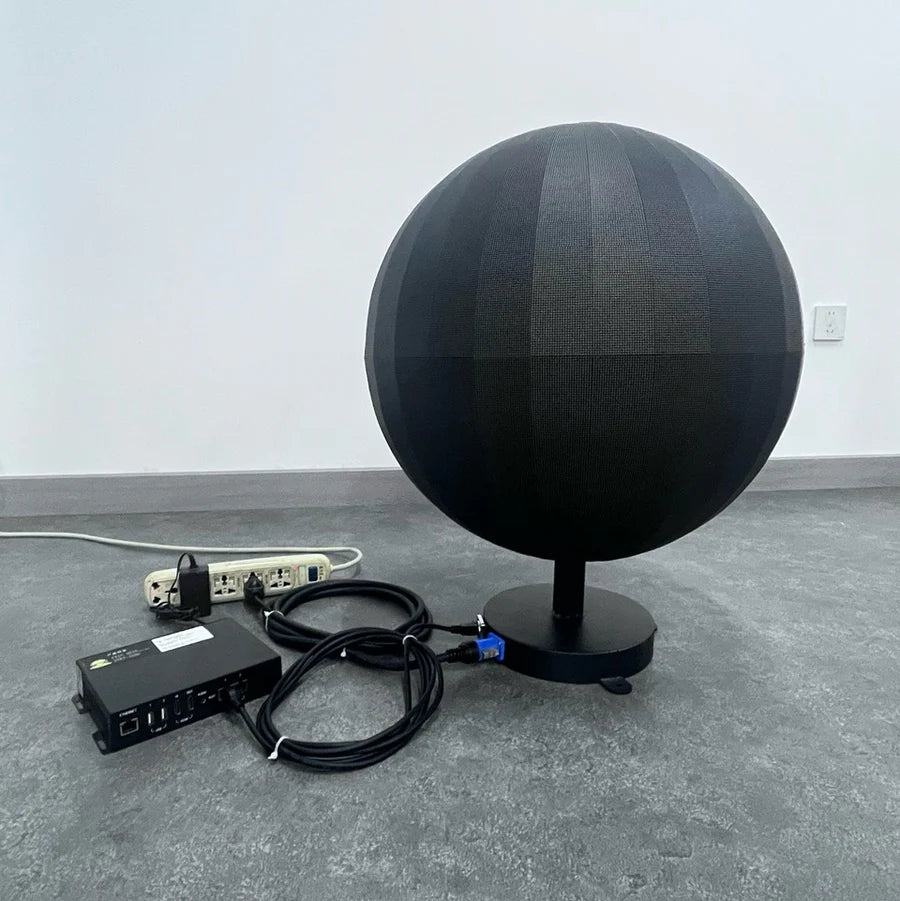 SI-50 Small Indoor LED Ball Display – Dia. 50cm ( 1.6ft ), P2 | 360° Spherical Screen for Retail & Exhibits