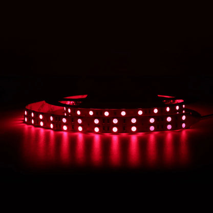 810nm-DC12V Red & Infrared Rigid LED Strip-SMD2835/SMD5050, 30/60/120/240 LEDs/m, 5/50/500 Meters, IP00/IP65, Near Infrared Light, Wellness Light, Body Care, NIR Light