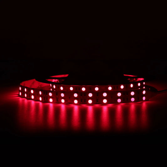 810nm-DC12V Red & Infrared Rigid LED Strip-SMD2835/SMD5050, 30/60/120/240 LEDs/m, 5/50/500 Meters, IP00/IP65, Near Infrared Light, Wellness Light, Body Care, NIR Light