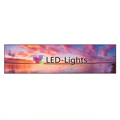 LFL-S Series Frameless LED Shop Display – P1.86 · 160×640mm | Compact Ultra-Thin GOB Screen for Window & Wall Mounting