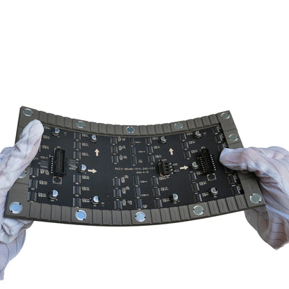 IF-2S Series Indoor Flexible LED Modules – 240×120mm Soft SMD Panels with Magnetic Back | P3 / P2.5 / P2.0 / P1.875 / P1.579 / P1.25 | 600nits Full-Color Bendable LED Tiles