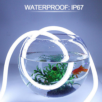 Neon Light Housing – S1220 Black Side Edge Lighting | 12x20mm Silicone LED Channel System | IP67 Waterproof | 10mm PCB Width | 50M/5M | Local Stock US/UK/DE