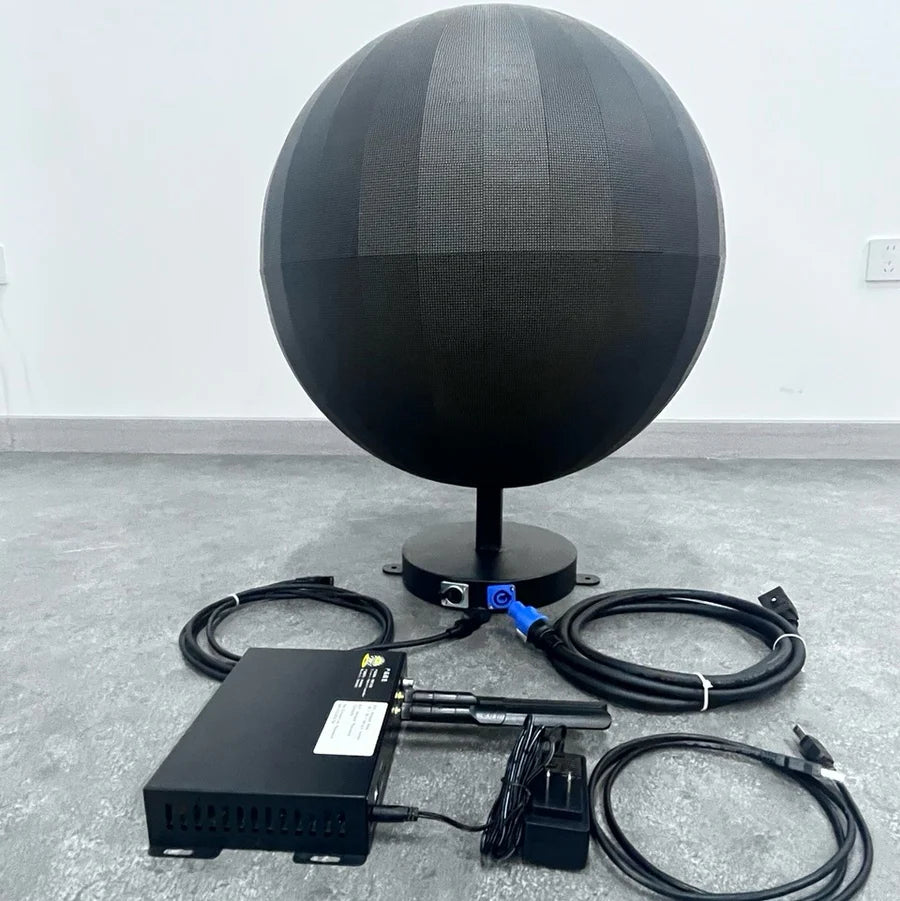 SI-85 Small Indoor LED Ball Display – Dia. 85cm ( 2.8ft ), P2 | 360° Spherical Screen for Retail & Exhibits