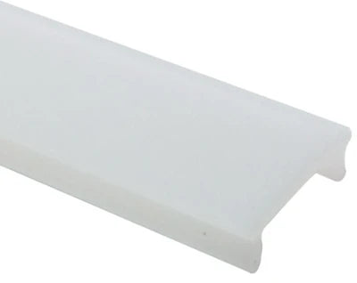 U Shape LED Channel - U03-A 20mm Silver / Black Aluminum Profile | Milky White Cover | Heavy-Duty LED Mounting Track – 1m / 2m / 3m | 50 / 100-Pack