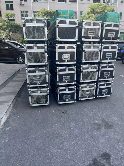 LEP-M Series Foldable LED Digital Signage Poster | 1×2.25m All-in-One Mobile Case | P3.9mm Indoor | Remote-Lift LED Display System