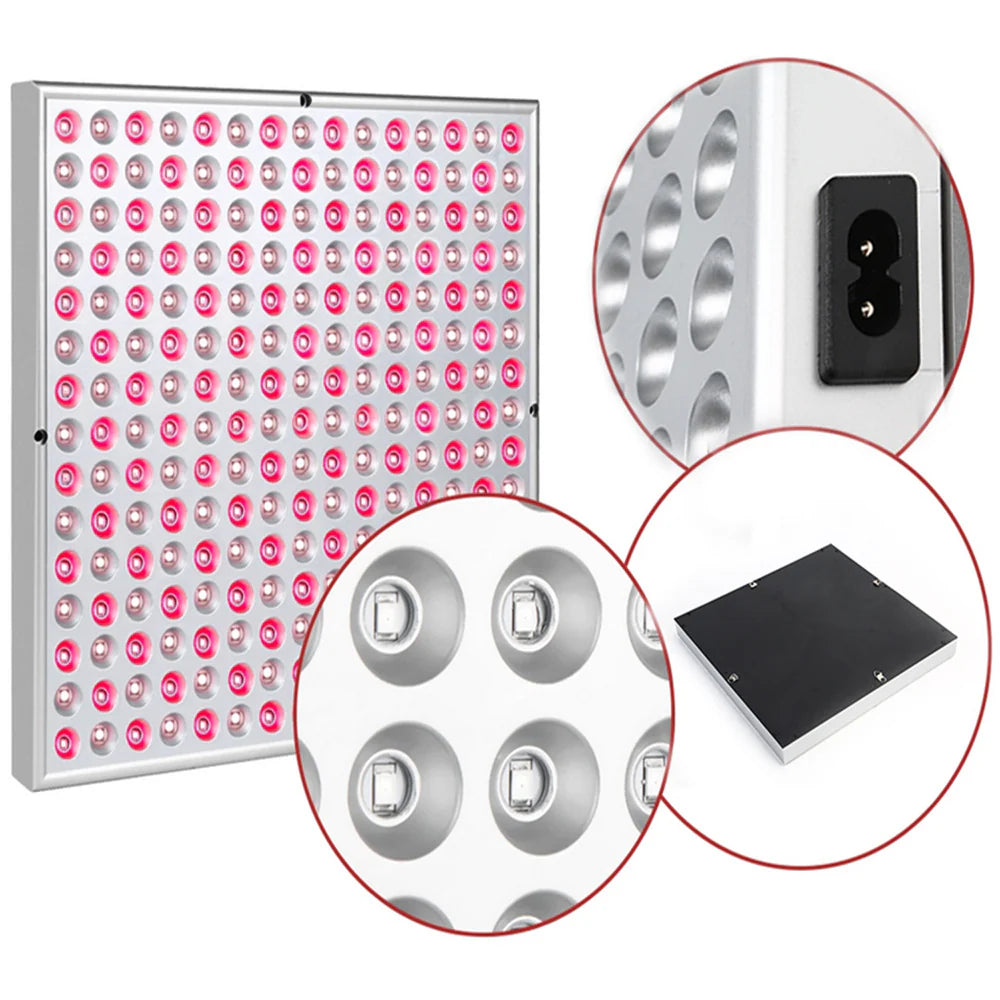 20W Floor Standing Infrared Therapy Lamp – Red Light 655–665nm & IR 850–860nm | Dimmable & Timer | AC100–240V | Aluminum Alloy + PC Cover | Includes Floor Stand | for Skin Rejuvenation, Muscle & Joint Pain Relief | US / EU Plug