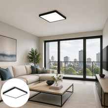 AC 110–130V Black Square Flush Mount LED Ceiling Lights – 9 / 12 / 15.7 Inch – 3000K / 4500K / 5000K / 6500K – for Residential & Commercial Lighting – Local Stock (US)