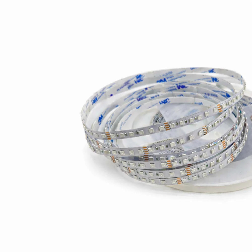 8MM Wide SMD5050 RGB LED Strip Light - DC12V | 8mm PCB | 60 LEDs/M | Non-Waterproof | for Mirror, Kitchen Cabinet, Bedroom | 50/500M