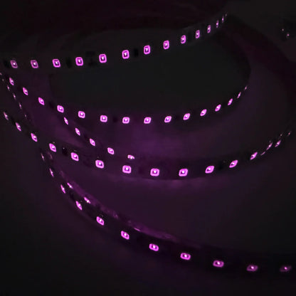 940nm-DC12V Red & Infrared Rigid LED Strip-SMD2835/SMD5050, 30/60/120/240 LEDs/m, 5/50/500 Meters, IP00/IP65, Invisible IR Light, No-Glow Night Vision, Wildlife Camera, Covert Lighting