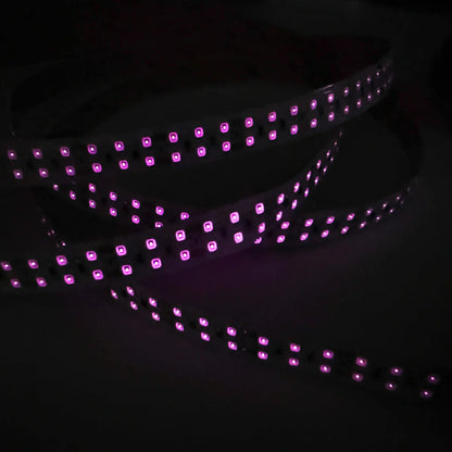 940nm-DC12V Red & Infrared Rigid LED Strip-SMD2835/SMD5050, 30/60/120/240 LEDs/m, 5/50/500 Meters, IP00/IP65, Invisible IR Light, No-Glow Night Vision, Wildlife Camera, Covert Lighting