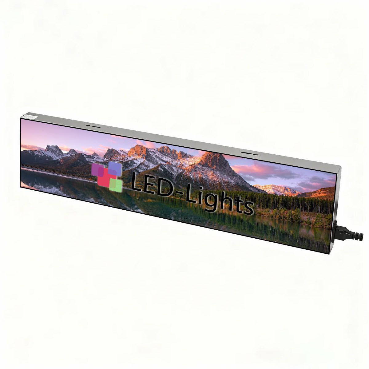 LFL-S Series Frameless LED Shop Display – P1.86 · 160×640mm | Compact Ultra-Thin GOB Screen for Window & Wall Mounting