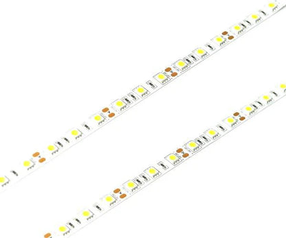 Full Spectrum LED Strip Light | CRI 97+ | SMD5050, 300 LEDs, 60 LEDs/M | 24V DC | 12W/M | 5M (16.4FT) Flexible Tape Light