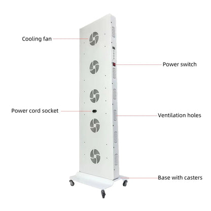 ALL-PRO Series Large Panel Infrared Therapy Lamp – 600W / 800W | Dual Chip Red Light & Infrared | Touch Control with Timer & Pulse Dimming | 30° Lens | AC85–265V | Included Hanging Rope, Protective Goggles | for Skin | US / EU / UK / AU Plug