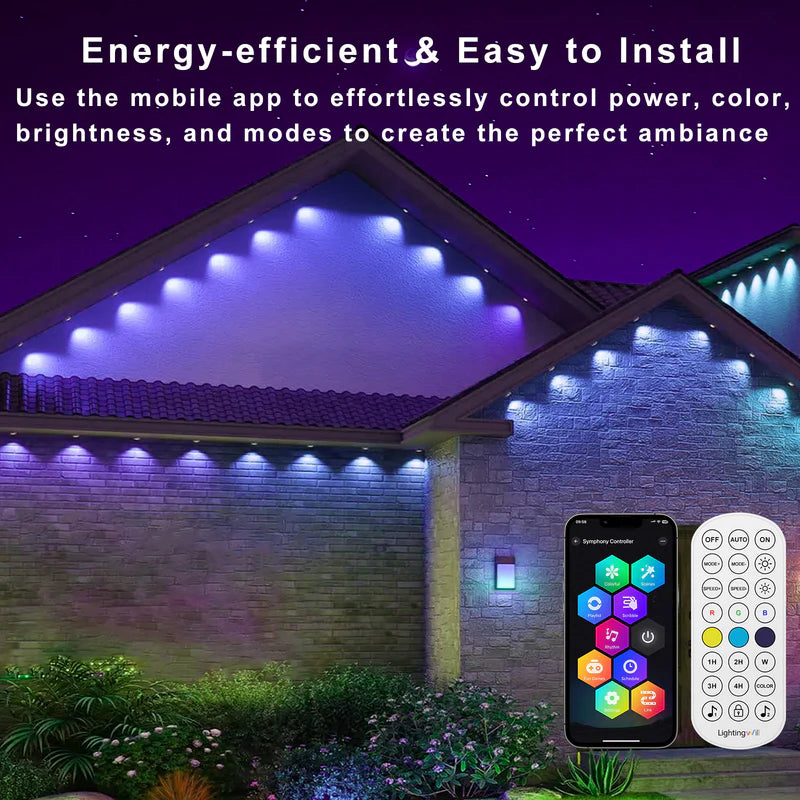 LightingWill OL1 Permanent Outdoor Lights