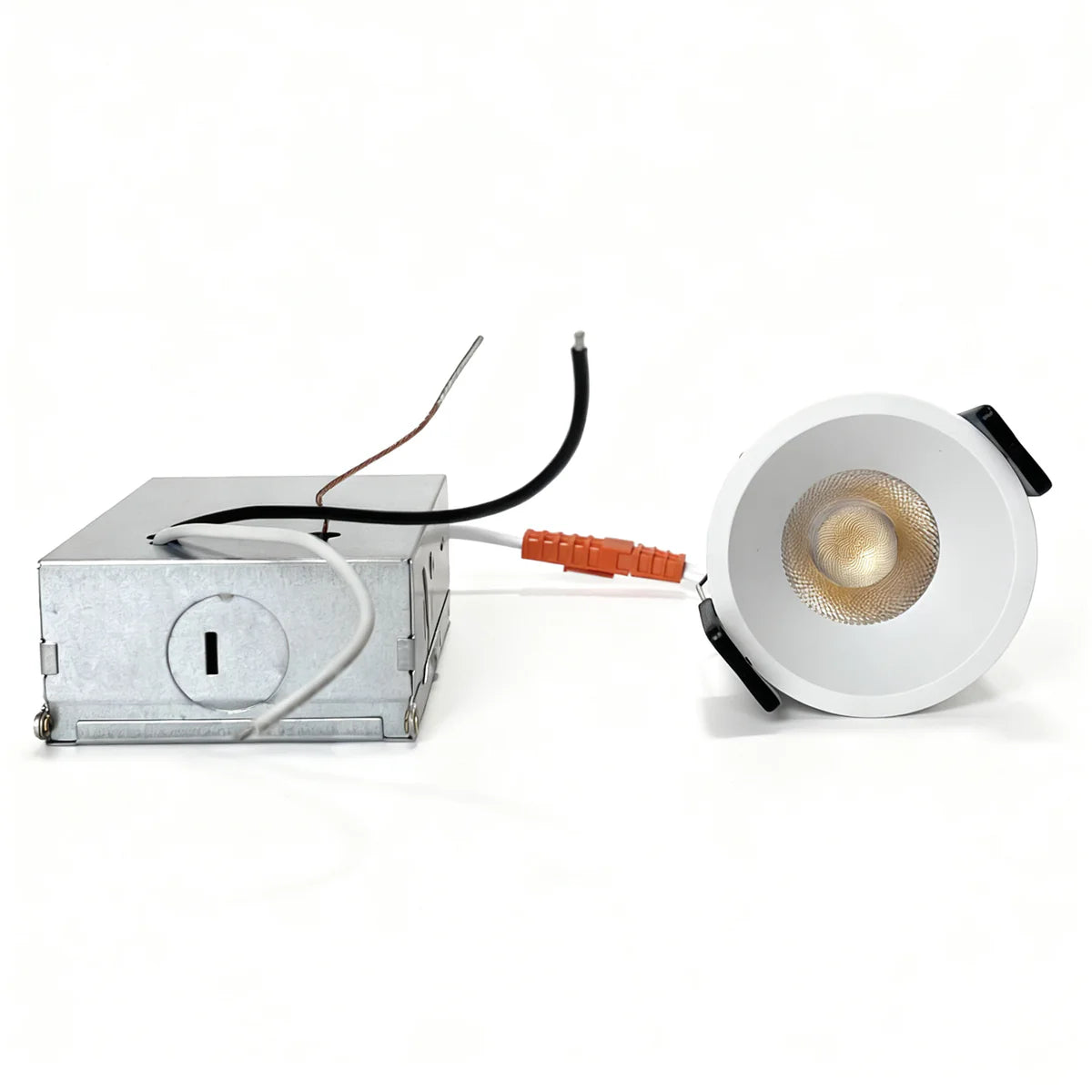 Prime-1A Series Deep Anti-Glare Full Spectrum LED Downlight | 100–130V | 50/100 Pack | 7W / 9W / 12W | 5CCT Adjustable | 24° Beam | White Housing | CRI>95 | Commercial Ceiling Recessed Light