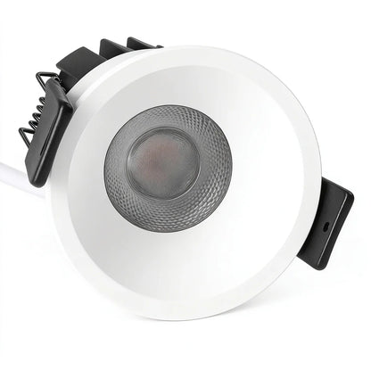 Prime-1A Series Deep Anti-Glare Full Spectrum LED Downlight | 100–130V | 50/100 Pack | 7W / 9W / 12W | 5CCT Adjustable | 24° Beam | White Housing | CRI>95 | Commercial Ceiling Recessed Light