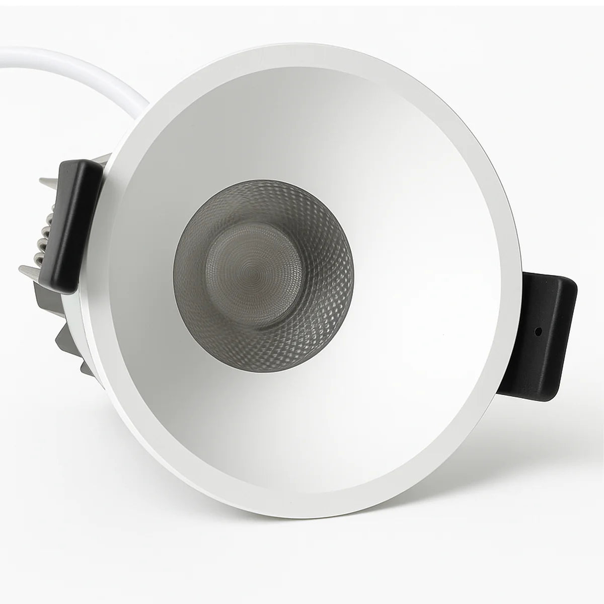 Prime-1A Series Deep Anti-Glare Full Spectrum LED Downlight | 100–130V | 50/100 Pack | 7W / 9W / 12W | 5CCT Adjustable | 24° Beam | White Housing | CRI>95 | Commercial Ceiling Recessed Light