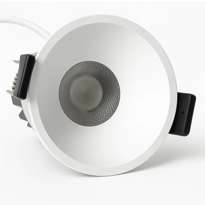 Prime-1A Series Deep Anti-Glare Full Spectrum LED Downlight | 100–130V | 50/100 Pack | 7W / 9W / 12W | 5CCT Adjustable | 24° Beam | White Housing | CRI>95 | Commercial Ceiling Recessed Light