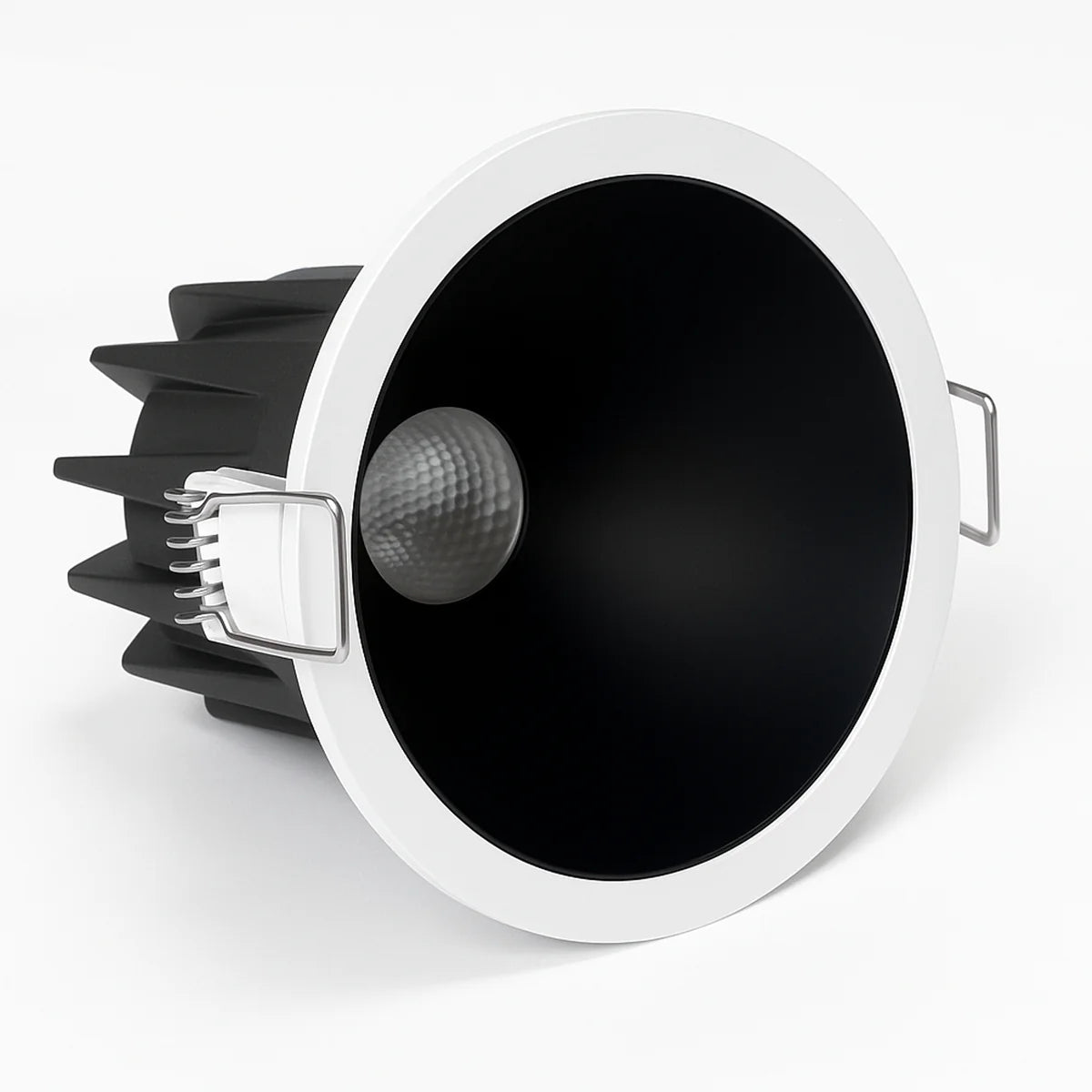 Prime-1 Series Deep Anti-Glare Full Spectrum LED Downlight Sample Pack | 100–130V | Choose Any Model (Prime-1A / 1B / 1C) | CRI>95 | 24° Beam | 5CCT Adjustable (2700K–5000K) | White Housing