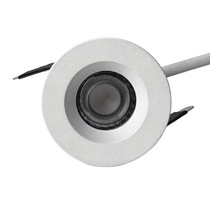 Special-3B Series Mini LED Downlight | 2W | Ø1.38″ Cutout | 24° Beam | 100–240V | CRI>80 | Black Housing | Non-Dimmable | Accent Spot Ceiling Light | 50 / 100-Pack