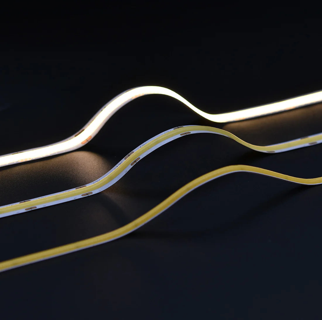 8MM Wide COB Flexible LED Strip Light - 12V / 24V | 8mm PCB | 320 / 480 / 512 LEDs/M | CRI 80+ | Dot-Free Continuous Lighting | Non-Waterproof | 3000K / 4000K / 6500K / Red / Blue / Green / Pink / Yellow | for Cabinets,Kitchen Office Lighting | 50/500M
