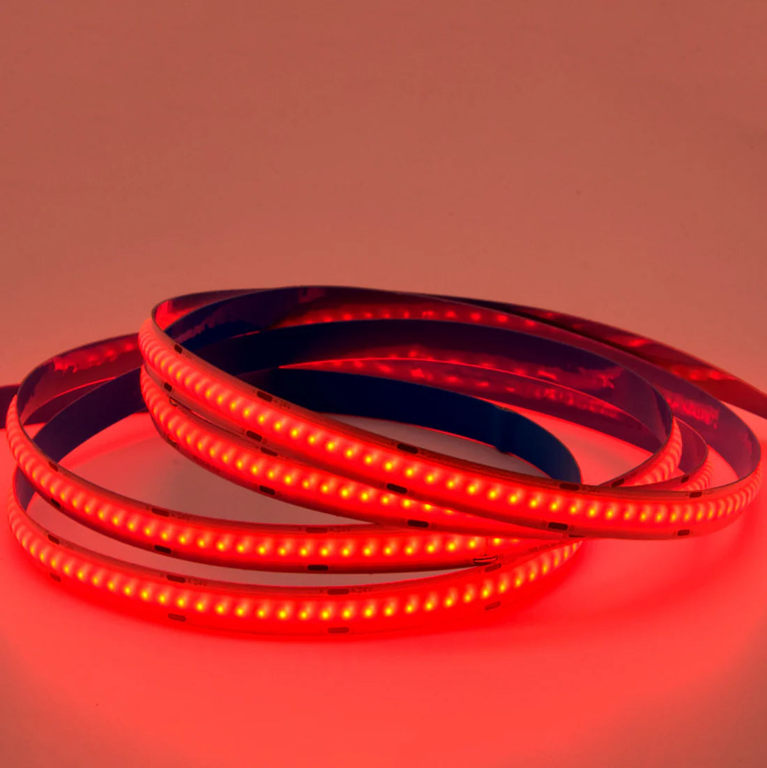 RGBW / RGBWW / RGBCCT COB Flexible LED Strip Light - 12V / 24V | 756 LEDs/m | 12mm PCB | RGB Color Changing | Dot-Free Continuous Lighting | Non-Waterproof | for Cabinets, Kitchen & Office Lighting | 50/500M