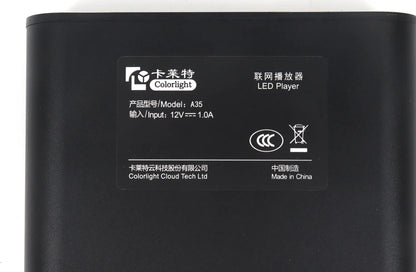 Colorlight A35 Multimedia Player Box w/ 0.35 Million Pixels Loading Capacity