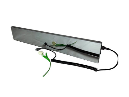 LFL-S Series Frameless LED Shop Display – P1.86 · 160×960mm | Mirror Finish LED Screen, Seamless with Modern Shop Décor