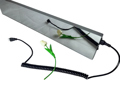 LFL-S Series Frameless LED Shop Display – P1.86 · 160×960mm | Mirror Finish LED Screen, Seamless with Modern Shop Décor