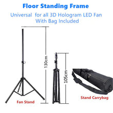3D Hologram Display Mounting Solutions | Commercial Hologram Display | Tripod Floor Stand / Ceiling Mount Bracket / Dual-Pole Mobile Stand | Black Finish | Adjustable Height 60cm to 160cm (23.6–63.0 inch)