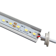 V02 Black Aluminum Rigid LED Strip Light, DC12V SMD5630 72 LEDs/M 16×16mm 0.5M/1M Warm White / Natural White / Cool White Black Finish Non-Waterproof, for Indoor Accent & Display Lighting, 50PCS / 500PCS