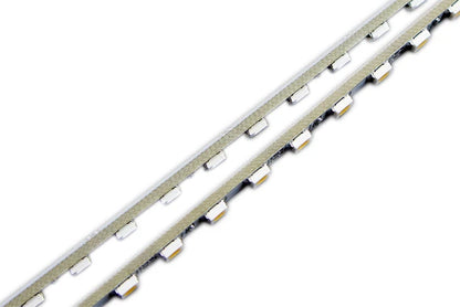 SMD2835 4MM Wide Rigid LED Strip Light, DC12V / 24V 12W/M 120 LEDs/M 4mm PCB 1Meter Length, Warm White / Natural White / Daylight White / Cool White / Blue / Red / Green High Brightness Indoor Lighting, 50PCS / 500PCS