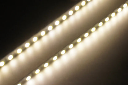 SMD2835 4MM Wide Rigid LED Strip Light, DC12V / 24V 12W/M 120 LEDs/M 4mm PCB 1Meter Length, Warm White / Natural White / Daylight White / Cool White / Blue / Red / Green High Brightness Indoor Lighting, 50PCS / 500PCS