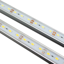 DC12V Aluminum Channel Rigid LED Strip Light, 18x11mm 0.5M / 1M SMD5730 72LEDs/M, Warm White / Daylight White IP65 Waterproof, for Indoor & Outdoor Lighting, 50PCS / 500PCS