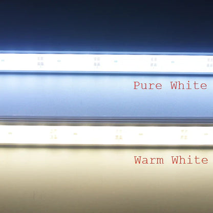 Waterproof IP65 Aluminum Channel Rigid LED Strip Light – White 5630 SMD, 72 LEDs/M, 0.5m / 1m Length Options, 18x11mm Housing for Indoor & Outdoor Lighting