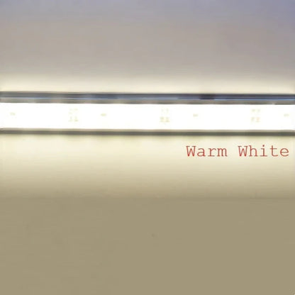 U02 Silver Aluminum Rigid LED Strip Light, DC12V SMD5630 72 LEDs/M 17×9mm 0.5M/1M Warm White / Natural White / Cool White Silver Finish Non-Waterproof, for Indoor Accent & Display Lighting, 50PCS / 500PCS