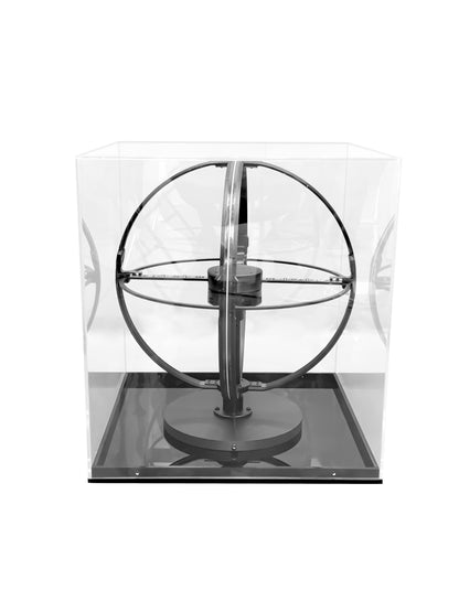 SPH Series 50cm (19.7 inch) | 3D Hologram LED Display | Medium Size | Sphere Fan Cloud Control (AS) | Retail Hologram Display | Fan Only with Base | 4 Blades | Base Included & Power Adapter Included