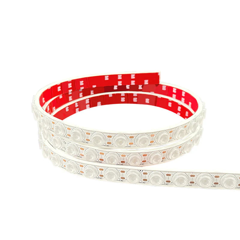 Waterproof Wall Washer LED Strip Light – DC 24V | 25° Beam Lens | 18W/m | 42 LEDs/m | IP67 Waterproof | 3000K / 4000K / 6000K / Red / Green / Blue / Yellow | Architectural Lighting | 50/500M