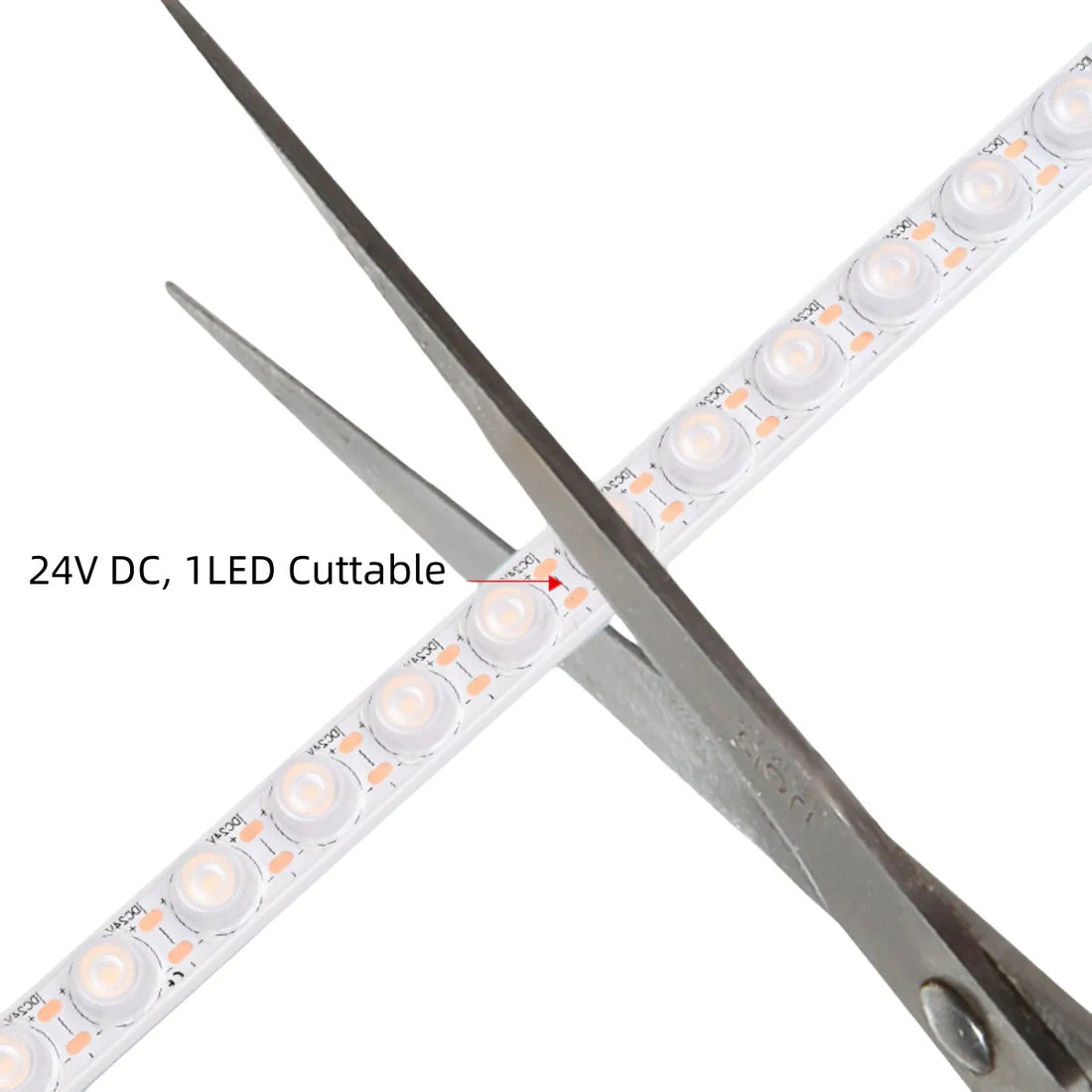 Waterproof Wall Washer LED Strip Light – DC 24V | 25° Beam Lens | 18W/m | 42 LEDs/m | IP67 Waterproof | 3000K / 4000K / 6000K / Red / Green / Blue / Yellow | Architectural Lighting | 50/500M