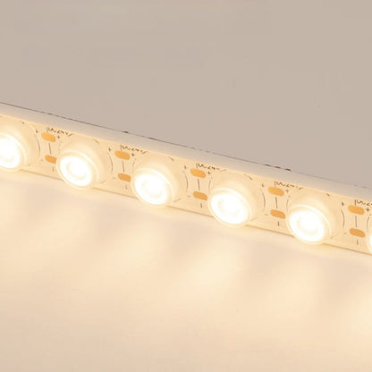 Waterproof Wall Washer LED Strip Light – DC 24V | 25° Beam Lens | 18W/m | 42 LEDs/m | IP67 Waterproof | 3000K / 4000K / 6000K / Red / Green / Blue / Yellow | Architectural Lighting | 50/500M
