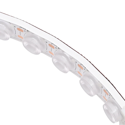 Waterproof Wall Washer LED Strip Light – DC 24V | 25° Beam Lens | 18W/m | 42 LEDs/m | IP67 Waterproof | 3000K / 4000K / 6000K / Red / Green / Blue / Yellow | Architectural Lighting | 50/500M