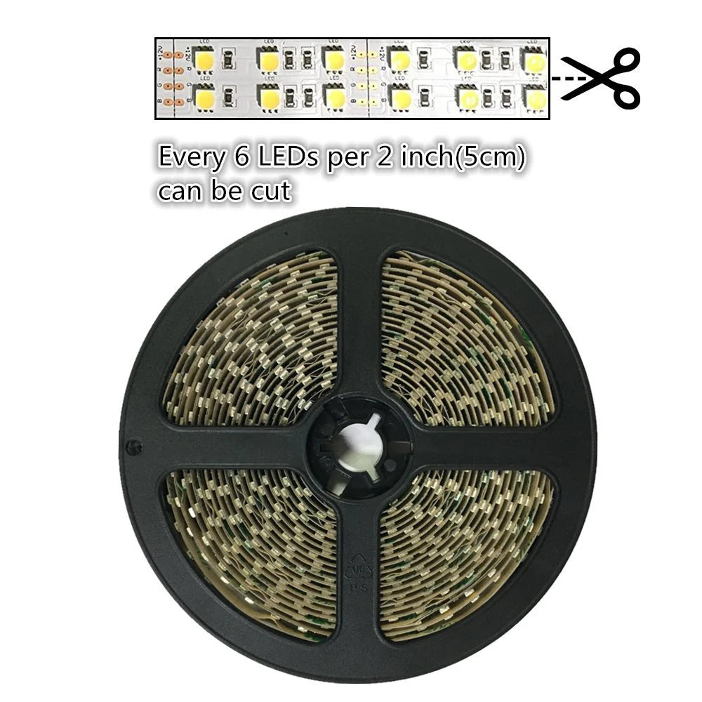 850nm-DC12V Red & Infrared Rigid LED Strip-SMD2835/SMD5050, 30/60/120/240 LEDs/m, 5/50/500 Meters, IP00/IP65, IR Night Vision, CCTV Camera, Security Camera, Machine Vision