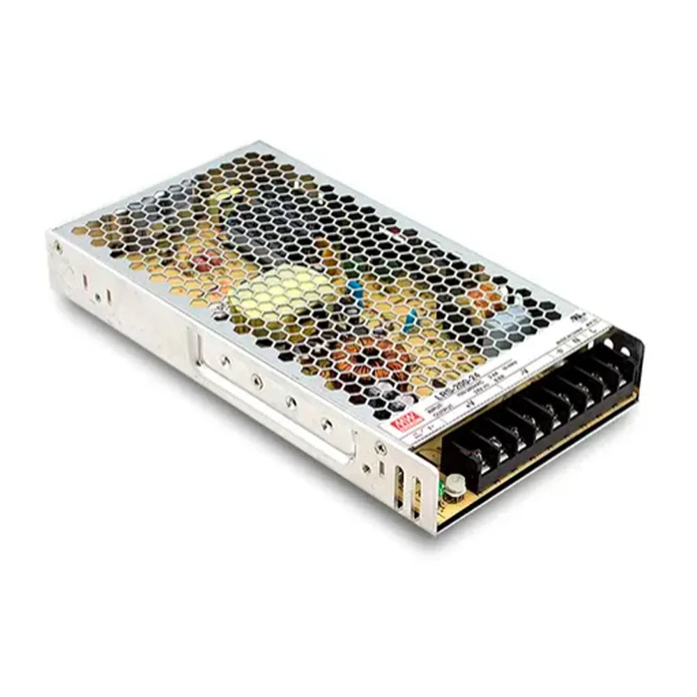 MEAN WELL LRS Series LRS-200-5 / LRS-350-5 Enclosed Power Supply – 5V Output | 200W / 350W | CE & UL Certified | Indoor / Covered Outdoor Use
