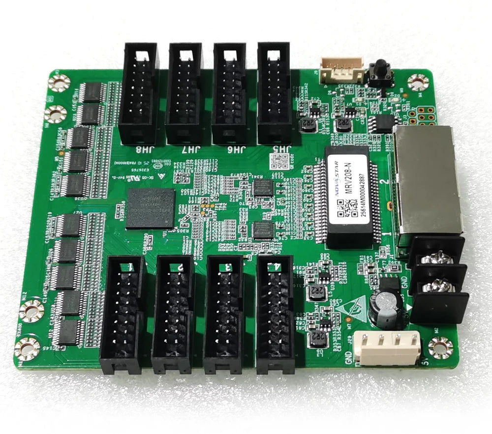 NovaStar MRV208-N Receiving Card – 256×256 Pixels | High‑Stability HUB75 LED Display Controller Board for LED Display Screens