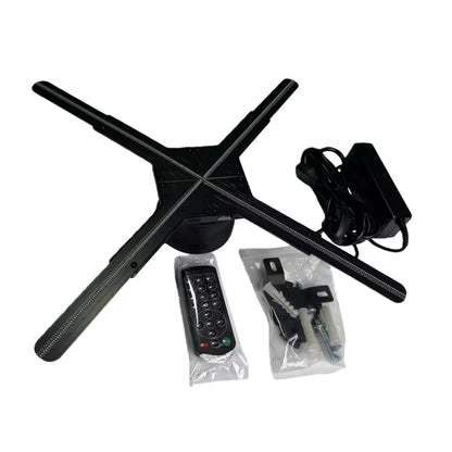 FL Series 47cm to 100cm (18.5–39.4 inch) | 3D Hologram LED Display | Medium Size | Cloud Control (AS) | Multi Fan Display | Fan Only / Tripod Floor Stand / Ceiling Mount | 4 Blades