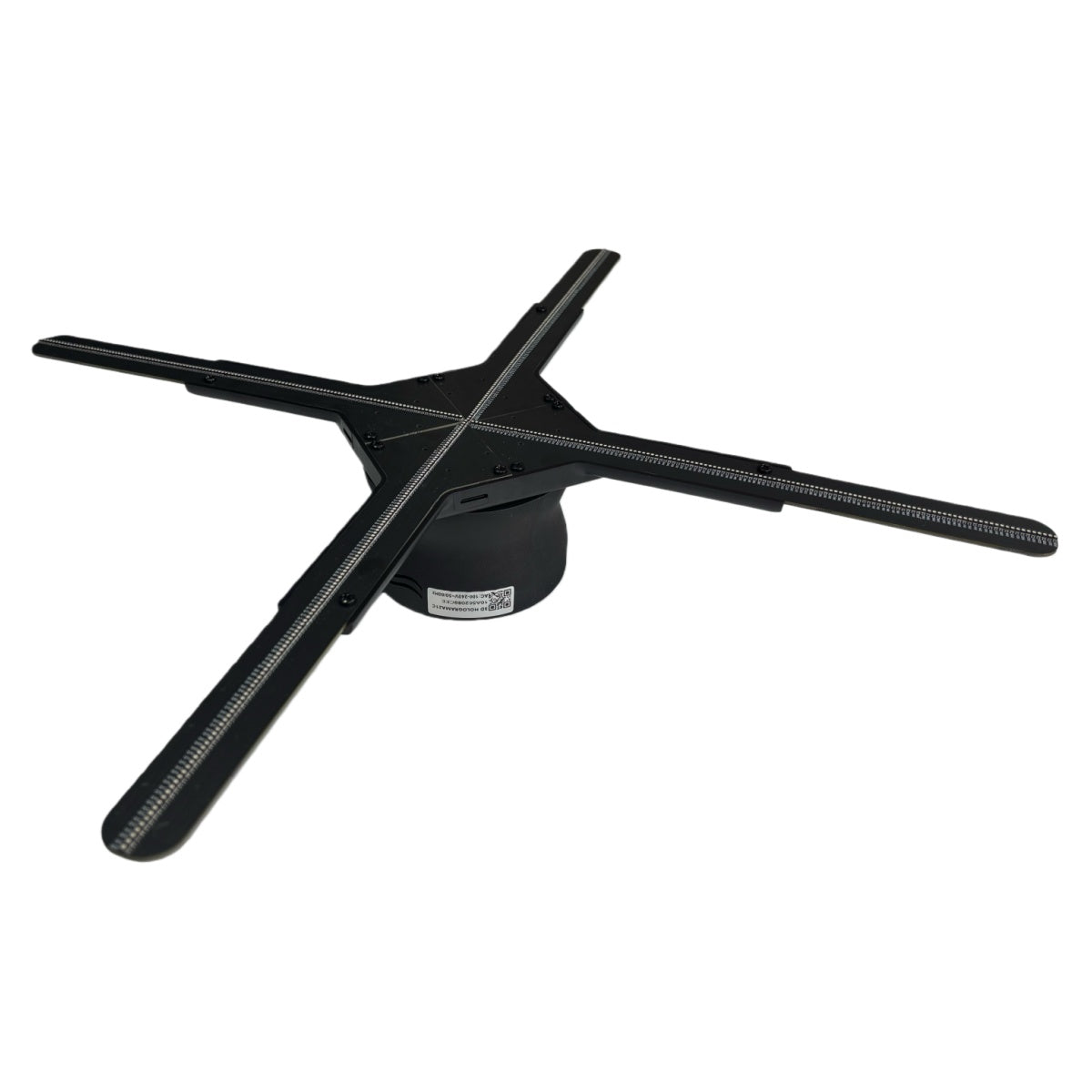 Holo-M Series 3D Hologram Fan LED Display – 47cm (18.5'') | High Brightness Holographic Advertising Projector | Fan Only / with Transparent Protective Cover (Protective Housing) / with Black Background Cover (Protective Housing)