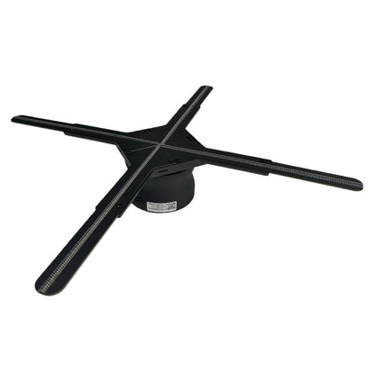 Holo-M Series 3D Hologram Fan LED Display – 47cm (18.5'') | High Brightness Holographic Advertising Projector | Fan Only / with Transparent Protective Cover (Protective Housing) / with Black Background Cover (Protective Housing)