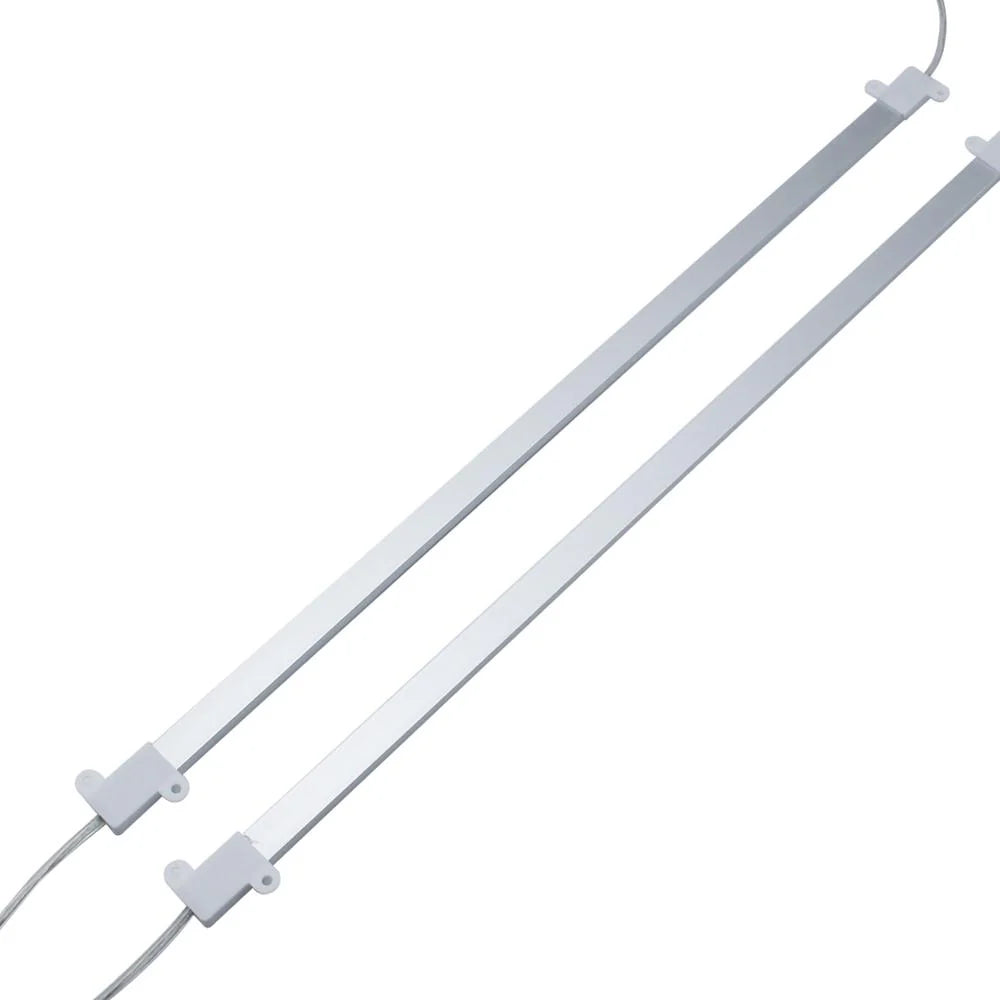 DC12V Aluminum Channel Rigid LED Strip Light, 14x7mm 0.5M / 1M SMD5730 72LEDs/M, Warm White / Daylight White IP65 Waterproof, for Indoor & Outdoor Lighting, 50PCS / 500PCS