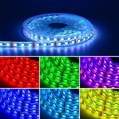 DC24V RGBW/RGBWW LED Strip Light - 4-In-1 SMD5050-72 LEDs/M | 10mm PCB | IP00 / IP65 / IP67 | for Mirror, Kitchen Cabinet, Bedroom | 50/500M